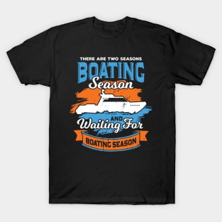 Funny Motorboat Boating Boat Captain Gift T-Shirt